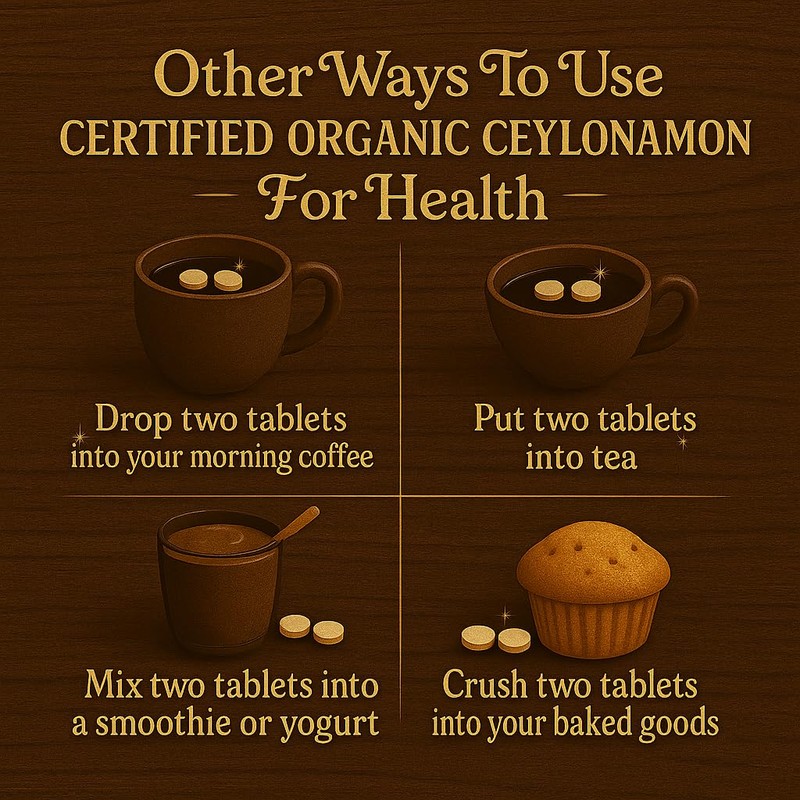 Me First Living Ceylon Cinnamon 1000mg, 100% Certified Organic Ceylon