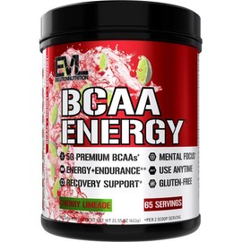 EVLUTIONNUTRITION BCAA Energy Cherry Limeade, 1 pack, 611g / EVLUTIONNUTRITION BCAA 에너지 체리 라임에이드, 1개, 611g