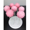 NANGOPOP 2 Pack Cake Pop Stand - 7 Hole Wood