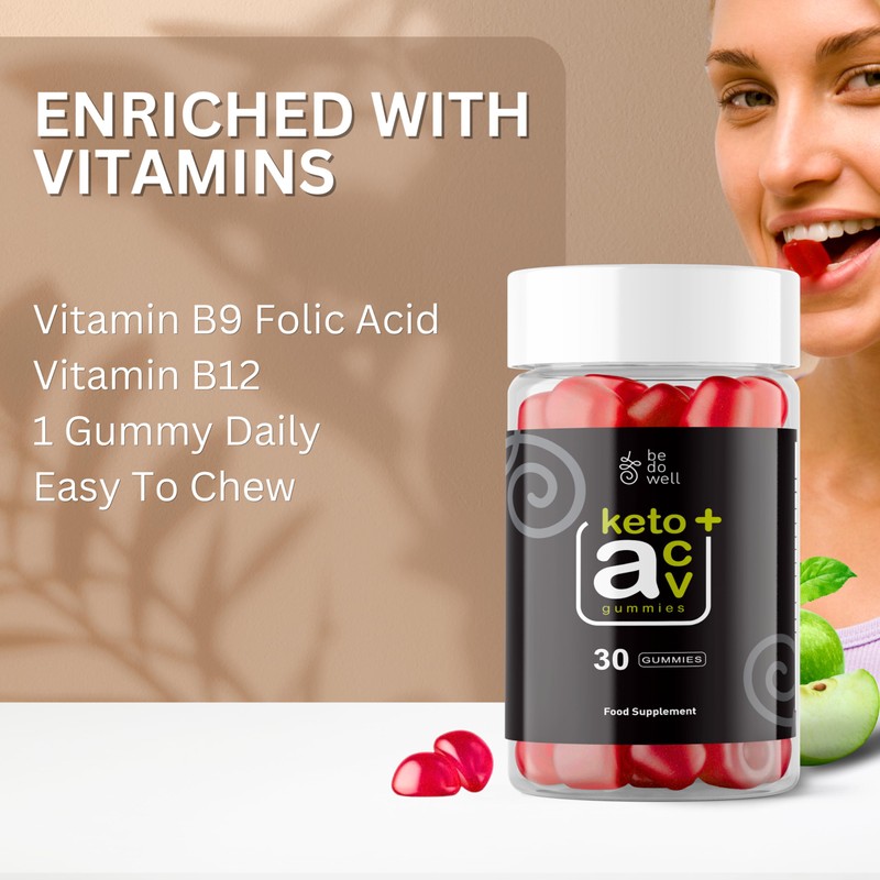 Bedowell Keto+ ACV Gummies 1 Month Supply