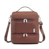 NOL Natural Organic Lifestyle Dual Compartment Insulated Lunch Bag Leakproof