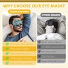 2 Pcs Sleep Eye Mask, Construction Vehicles Masks with Adjustable