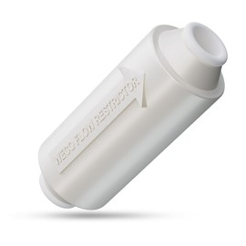 WECO Flow Restrictor with 1/4" EZ Push Connectors (250 ml/min)
