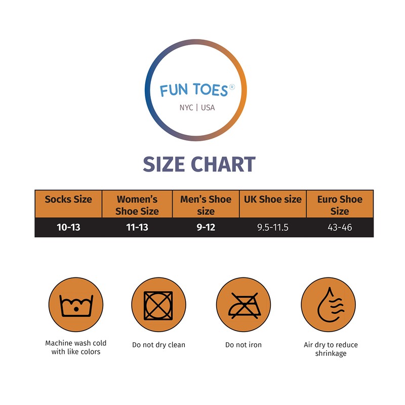 FUN TOES Boot Socks for Men, 3 Pairs Durable Thermal