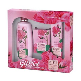 BioFresh Gift - Rose of Bulgaria Packages: Body Lotion 330 ml, Hand Cream 75 ml and Pink Soap 100 g