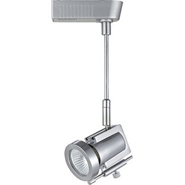 212 Main Cal Lighting Track Head Light with Extended 6 inch - Brushed Steel