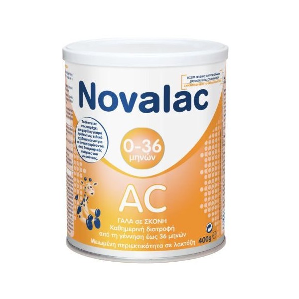 Novalac AC Baby Milk for 0-36 Months, 400g