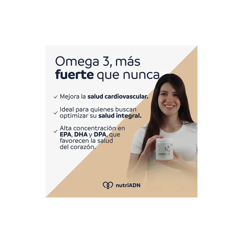 Nutriadn Omega 3 Strong Platinum Alta Potencia Epa Dha Y