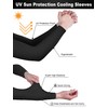 Bememo Mangas de protección UV unisex, mangas largas para brazos,