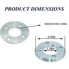 321492-3 Router Template Guide Adapter for Router 3606, 3612, 3621, 3620 Replacement,Silver