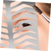 minkissy Stainless Steel Eyebrow Stencil for Microblading Easy Shaping Drawing