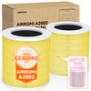 AIRROMI A2002 HEPA Air Purifier Replacement Filter, 3-In-1 Original Filter,