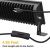 Onforu 4Pack LED Shop Lights,100W 14000lm Plug in Ultra Bright