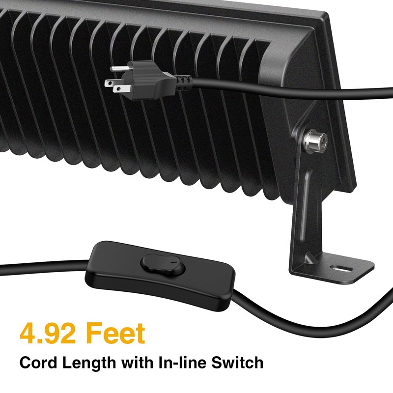 Onforu 4Pack LED Shop Lights,100W 14000lm Plug in Ultra Bright
