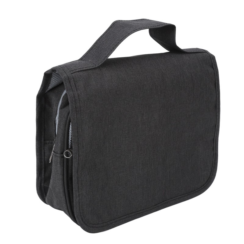 Hanging Toiletry Bag Large Capacity Grid Interlayer Classification Storage Waterproof