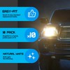 KaiDengZhe H4 Halogen Bulbs 12V 100/90W - 10-Pack Ultra Bright