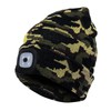 USB Rechargeable LED Beanie Hat for Men & Women –