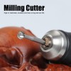 6Pcs/Set 2.35mm Handle Tungsten Steel Milling Cutter Carving Knife Engraving