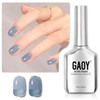 GAOY Jelly Nude Blue Gel Nail Polish, 16ml Sheer Neutral