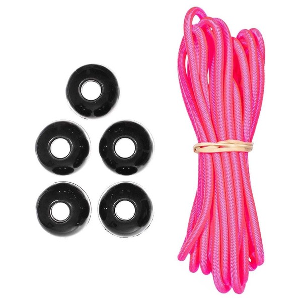 Toggle Ball Bungee Kit - Neon Pink