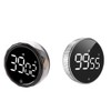 AIXXCUVQ Productivity Timer Clear LED Display Adjustable Alarm Sound is