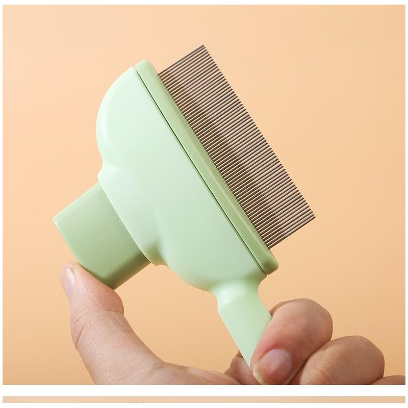 EMAGIC IOT 2pcs Cat Lice Comb Pet Hair Removal Tool