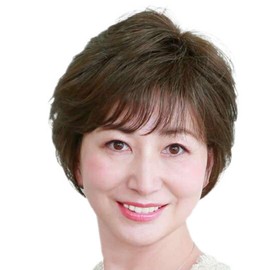 mamota Short Bob Full Wig, Wig, Wig, Gray Hair, Black Hair, Women's, Heat Resistant, Wolf, With Net