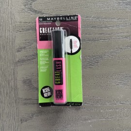 Maybelline Great Lash Mascara 100 Blackest Black, SEALED!