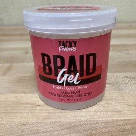 UNX Pro New Tacky Fingers Braid Gel 16 oz