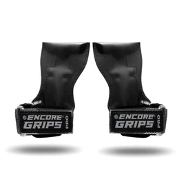Encore Grips® Lifting Straps for Strength Training, Fitness, Bodybuilding, Weight Lifting, Weight Training, with Wrist Hand Brace, Weights, Training Gloves, Grips Gym Equipment (Grey Camouflage, M)