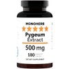 MONOHERB Pygeum Extract 500 mg - 180 Capsules