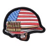 PatchStop Brand American Flag Combat Helmet Patch, Support Our Troops