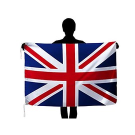 Flag of United Kingdom of Great Britain and Ireland Chargers Union Jack UK Flag [90 × 135 cm with high-grade TR] made in Japan