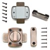 Yosawo Pack of 2 Door Bolt Latch Swivel Bolt Door