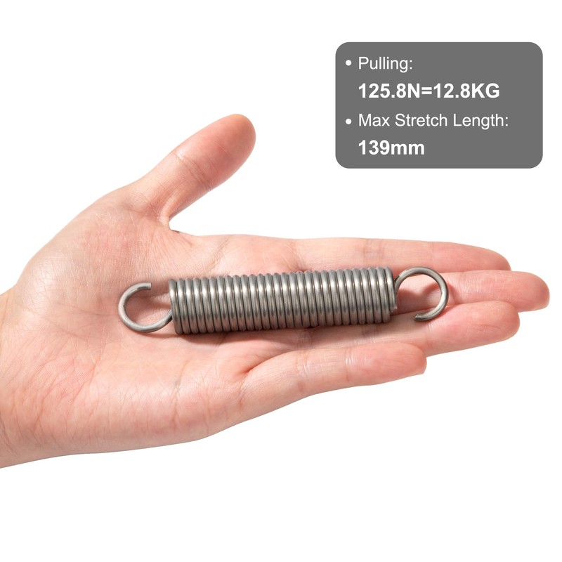 GUNGY Tension Springs with Hooks Stainless Steel Tension Spring 100