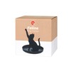 Balvi Feline Ring Holder Black Colour Cat Shape Metal