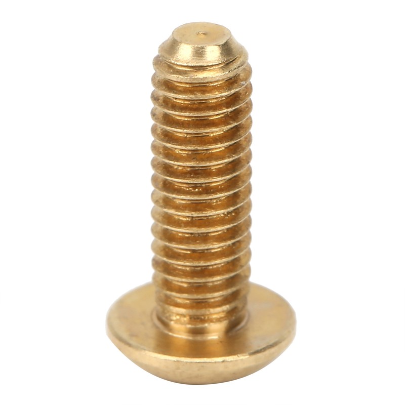 50Pcs Hex Socket Screws Half Round Head Pure Copper Hardware