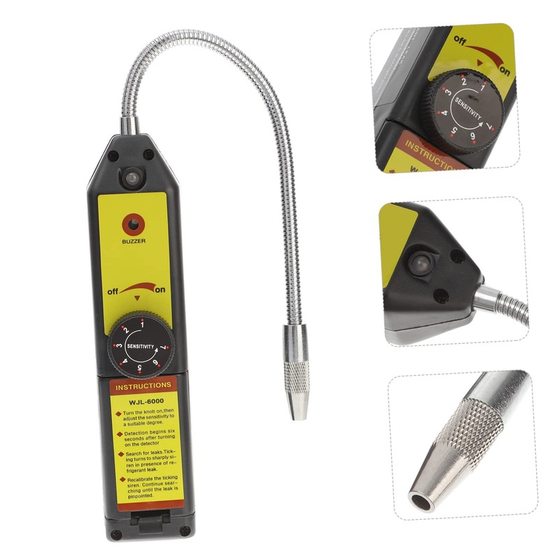 LIFKOME Leak Detector HVAC Tool Halogen Gas Tester with Rapid