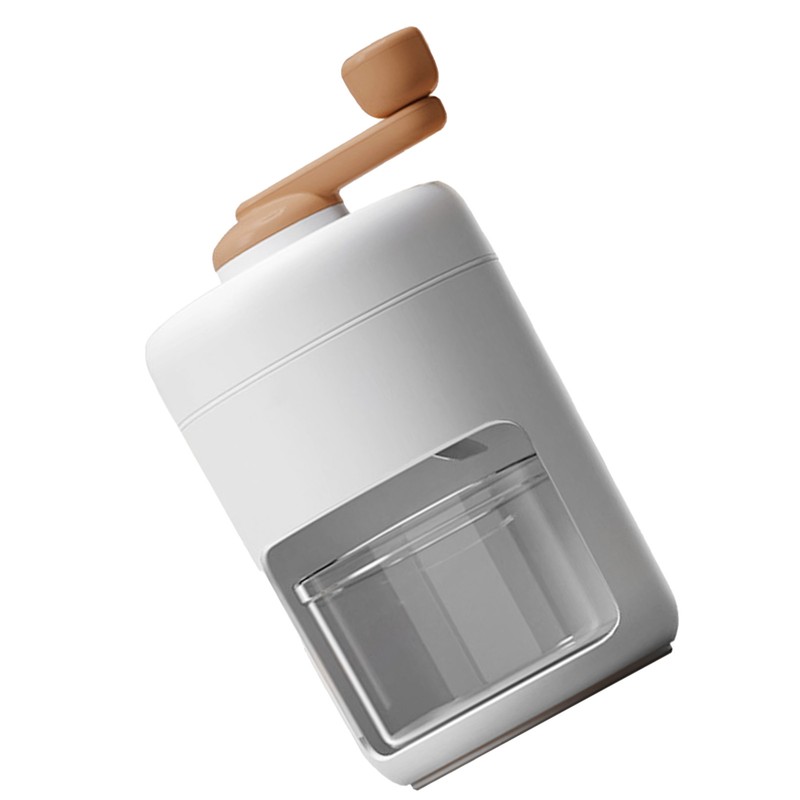 Portable Ice Crusher ABS Metal Manual Shaved Ice Maker Snow
