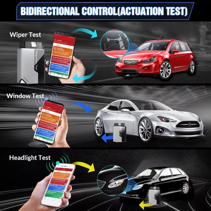 KINGBOLEN 2025 Kingbolen Ediag Elite Car OBD2 Diagnostic Scanner Tool