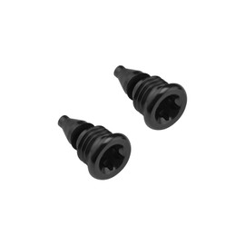 The Lord of the Tools Pack of 2 Bicycle Bleed Screws for Lever Reservoir T25 Compatible with Magura EBT Bike, Titanium Alloy Screws Bicycle Fuel Tank Oil Filler Hole Screw Black