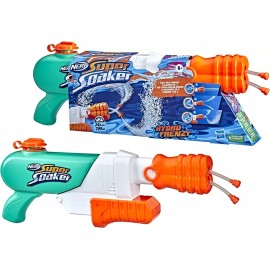 Nerf Super Soaker Lanzador De Agua Nerf Super Soaker Hydro Frenzy Con 2 Tubos