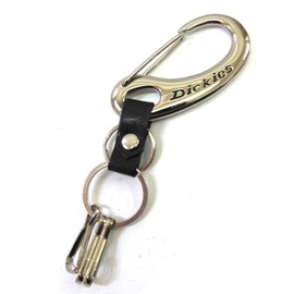 Dickies DS054NC Key Ring, Key Strap, One Size, Silver x Black (19)