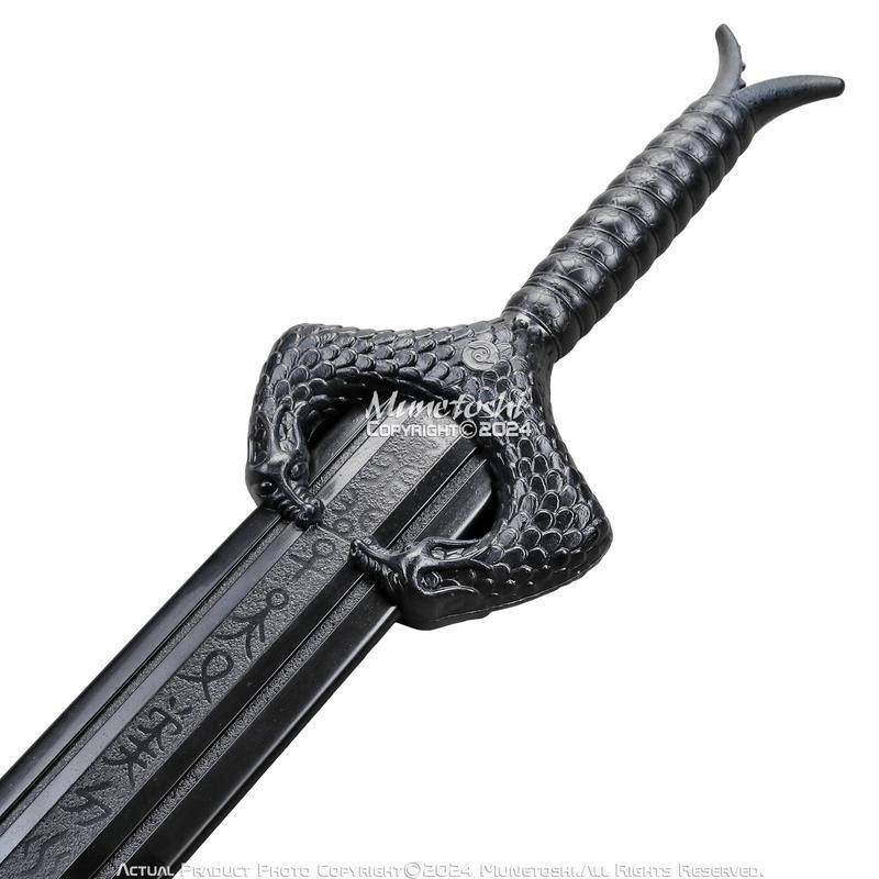 Munetoshi 36" Polypropylene God Killer Black Sword Sturdy Display Training