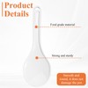 BOHUIZ 2 Pcs Plastic Rice Paddle, Hanging Non-Stick Rice Spoon