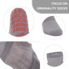 NOVAYARD 6 Pairs Non Slip Grips Socks for Women Men