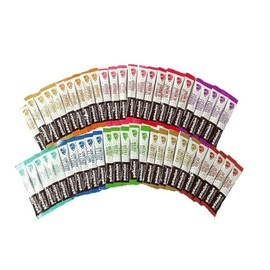 Beanies 50 Flavoured Coffee Sticks Variety Pack. 10 Different Blends