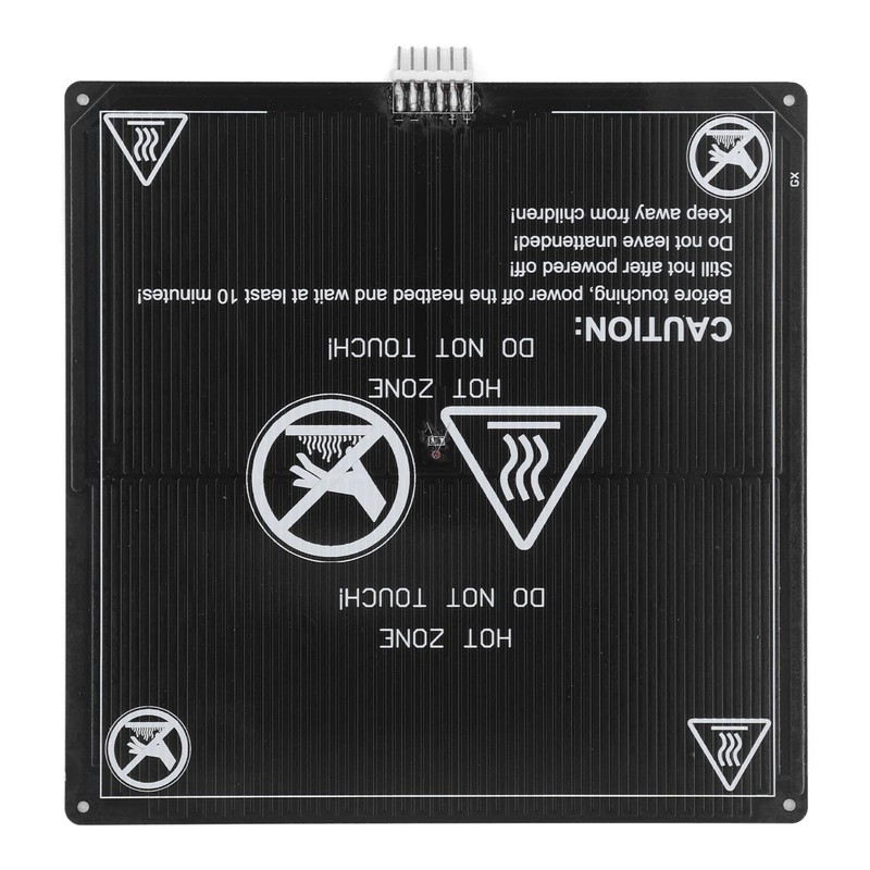 3D Printer Heated Bed 220x220mm 3mm Thick Aluminum Hot Bed