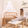 babybay Canopy Waffle Pique with Ribbon Suitable for All Models