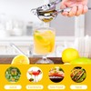 Rekix lemon Squeezer, Max Extraction Hand Press Lemon Juicer, Heavy